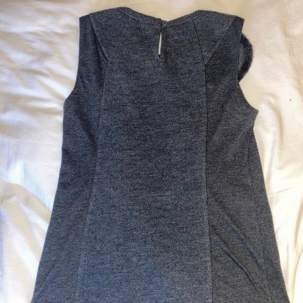 Grey wool blouse - Picture 2 of 3